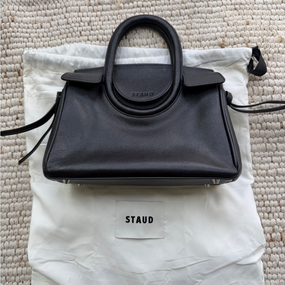 Staud Black Maude Mini Carryall Women's Bag